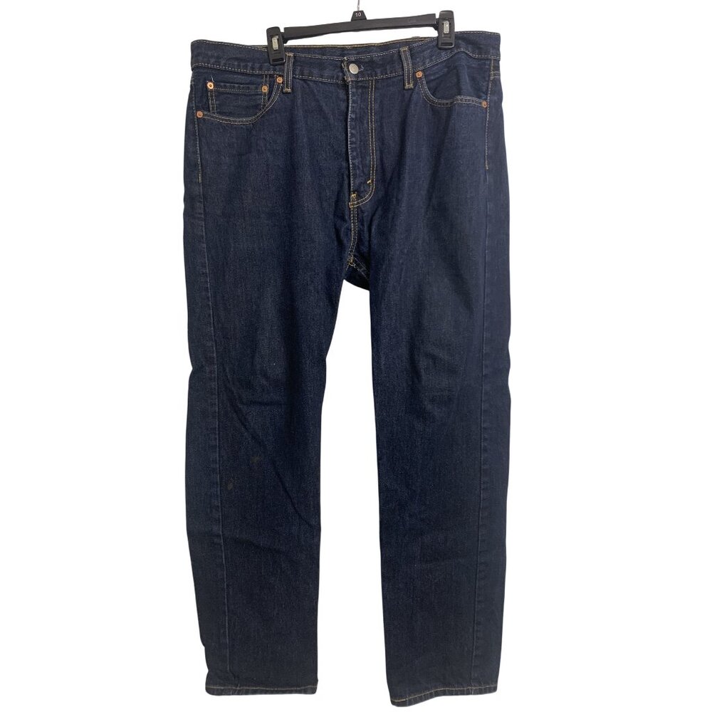 Levi Strauss 505 Dark‎ Wash Denim Jeans Size 38x34
